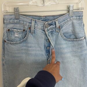 Levis 501 Original jeans High-rise Premium button fly 28